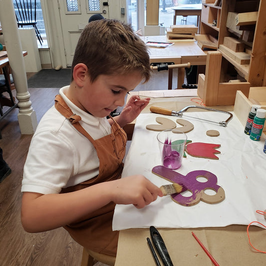 Woodcraft Wizardry for Kids! with Elisabeth Laustroer | March 12, 2024 - March 14, 2024 **AFTERNOONS**