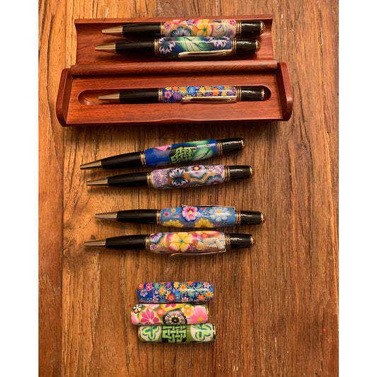 Millefiori Polymer Clay Pen with Deb and Rich Hall-Reppen | April 28, 2024